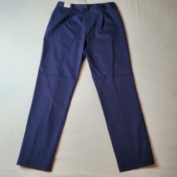 J McLaughlin Womens Size 10 NWT Mame Pant Birdseye Pique Cotton Blue - Picture 3 of 10